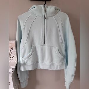 lululemon Scuba Oversized Half Zip – Sheer Blue (XS/S)